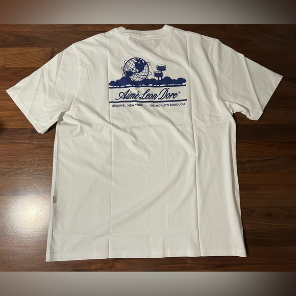 Aime Leon Dore ALD / New York Mets Unisphere Short-Sleeve Tee T-Shirt Size XL - Picture 4 of 8